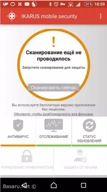 IKARUS mobile.security.Free